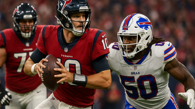 Texans Shock the Bills on TNF as Houston’s Defense Suffocates Josh Allen and Rewrites the AFC Playoff Picture