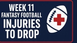 Week 11 Injury Report: Drop‑Zone Alarms and Fantasy Moving Parts