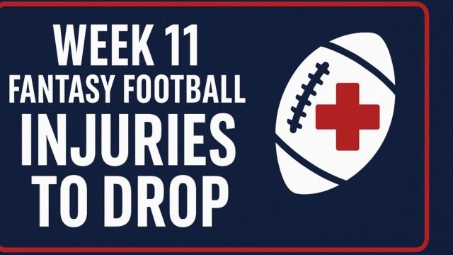 Week 11 Injury Report: Drop‑Zone Alarms and Fantasy Moving Parts